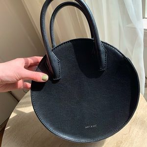 Matt & Nat Round Satchel w/ crossbody